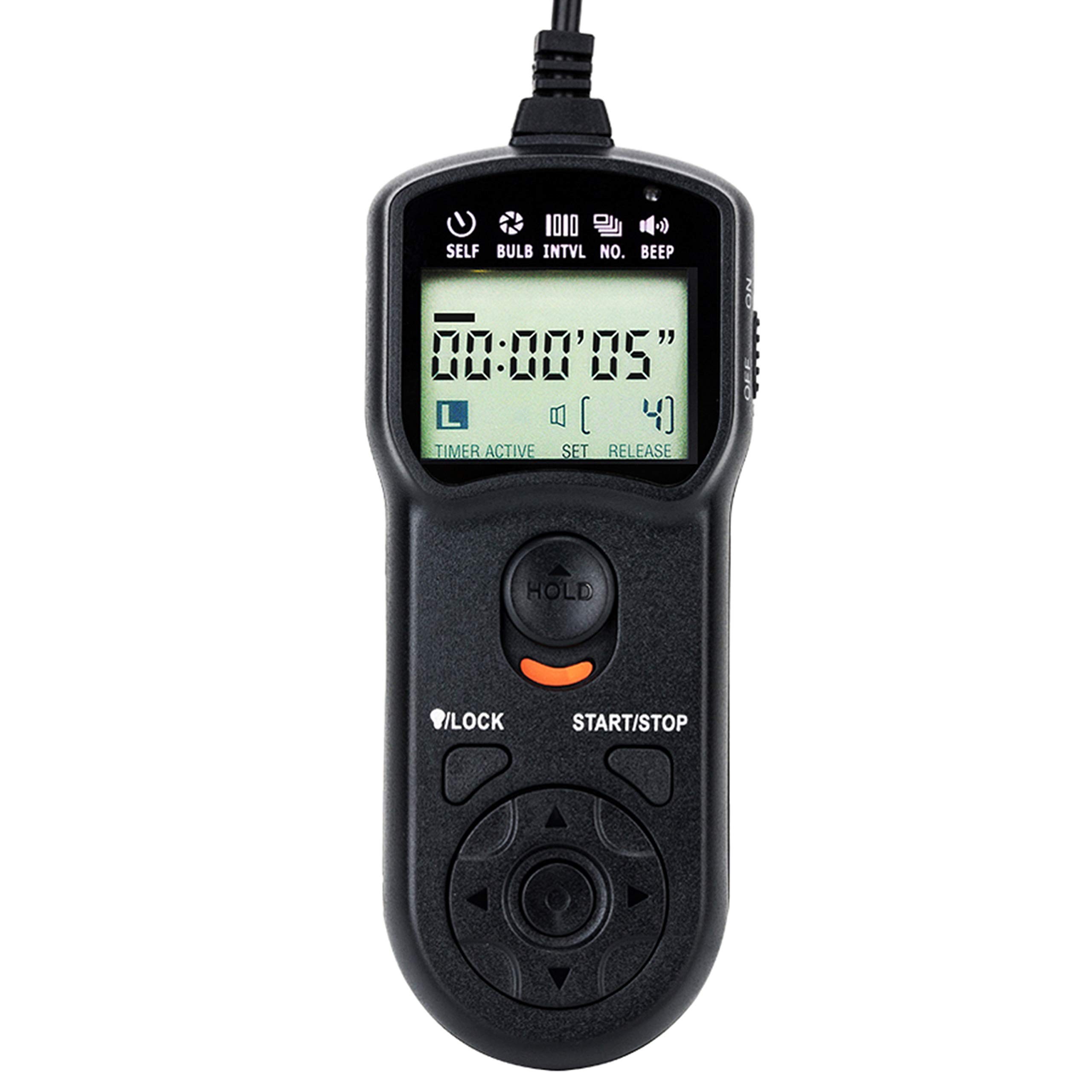 JJC Intervalometer Timer Remote Shutter Release Time Lapse for Nikon D750 D780 Z7 Z7II Z6 Z6II Z6III Z5 P1100 D7200 D7500 D7100 D7000 D5600 D5500 D5300 D5200 D5100 D3300 D3200 D610 D600 & More Camera