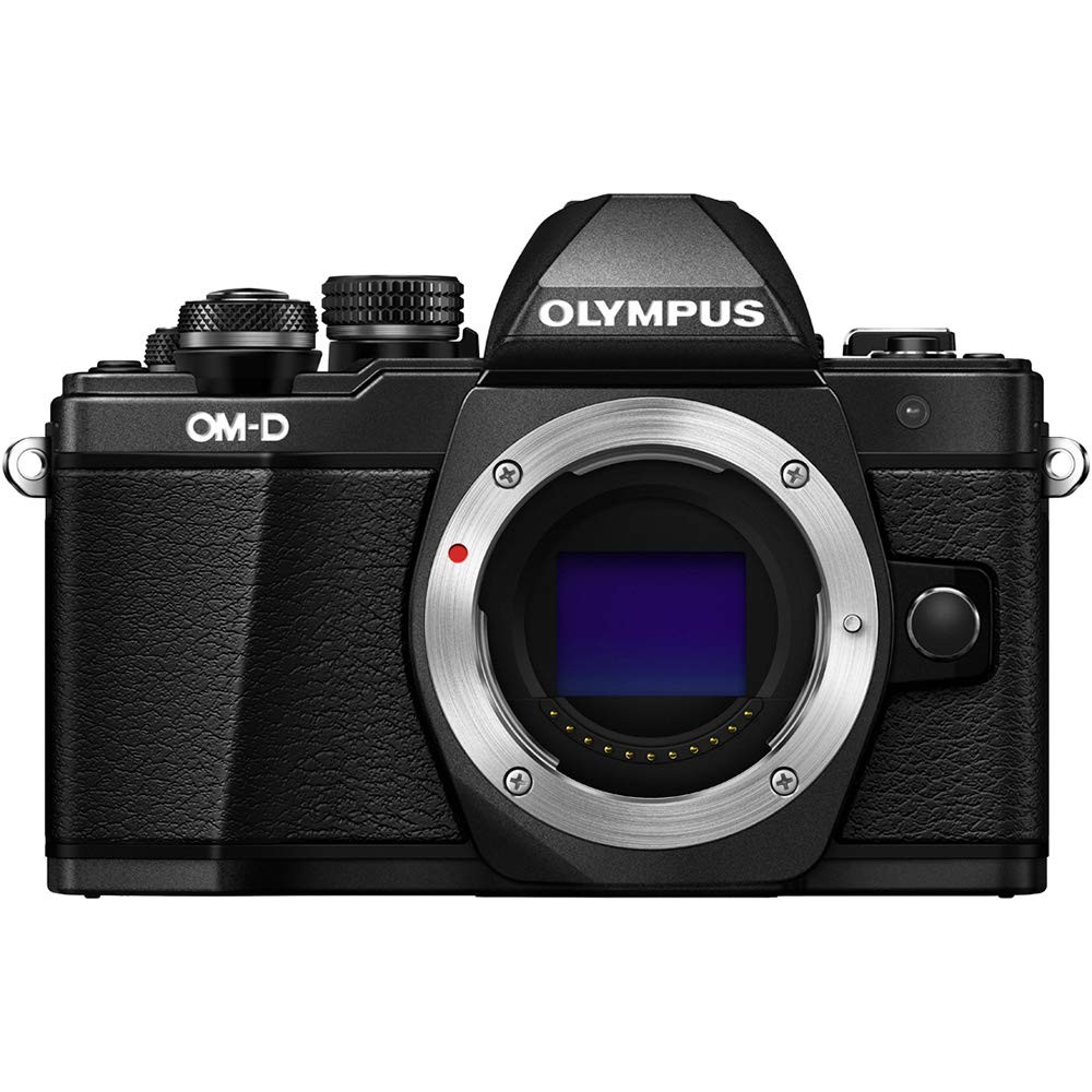 OM SYSTEM Olympus OM-D E-M10 Mark II Mirrorless Camera (Black) - Body only