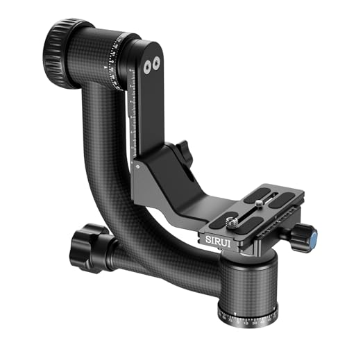 SIRUI PH-20 Gimbal Head, 360° Panoramic Tripod Head for DSLR Telephoto Lens